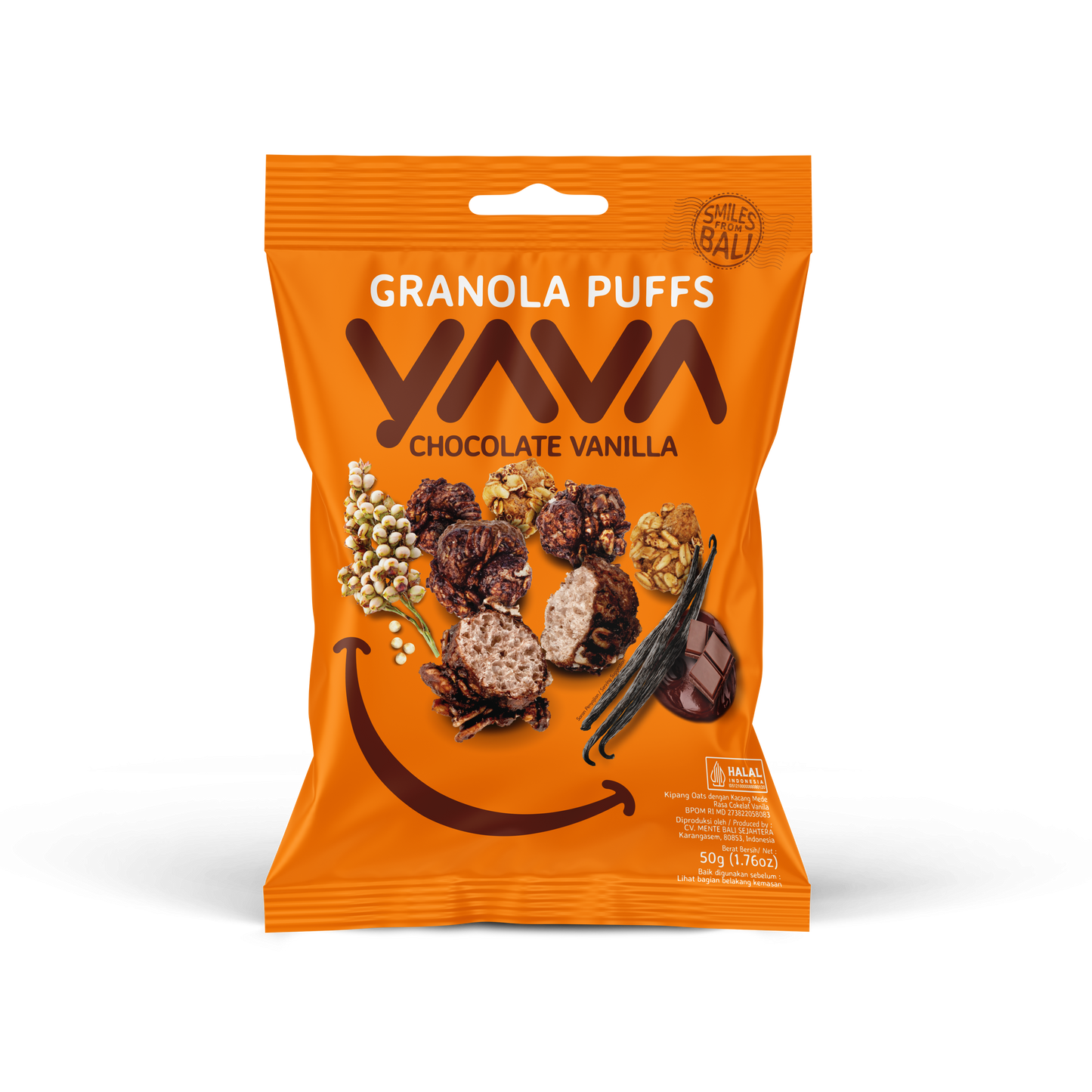 YAVA Granola Puffs - Chocolate Vanilla