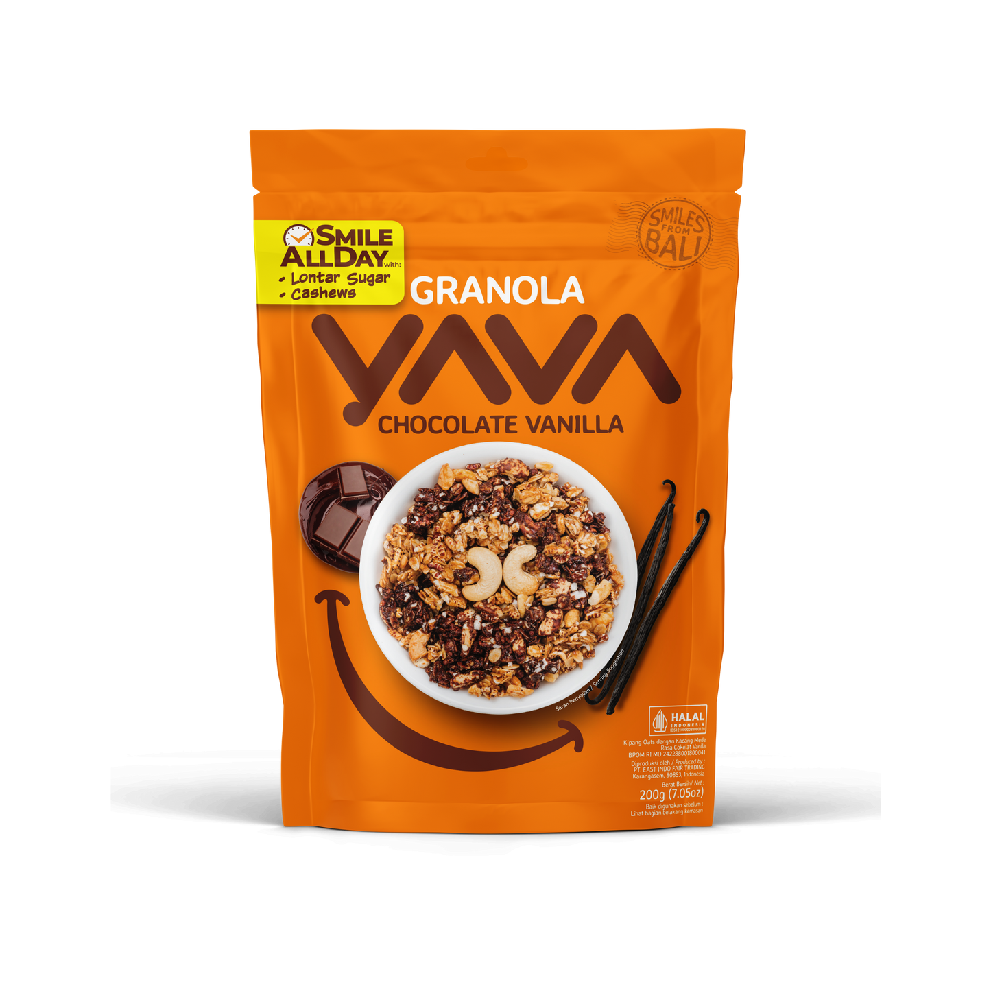 YAVA Granola - Chocolate Vanilla (200 grams)