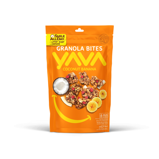 YAVA Granola Bites - Kokos Banaan